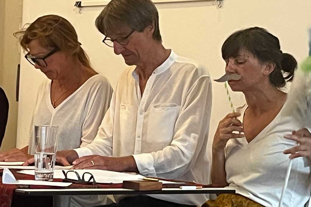 Unten durch: Szenische Lesung mit Anja Tobler, Diana Dengler, Bernhard Brack