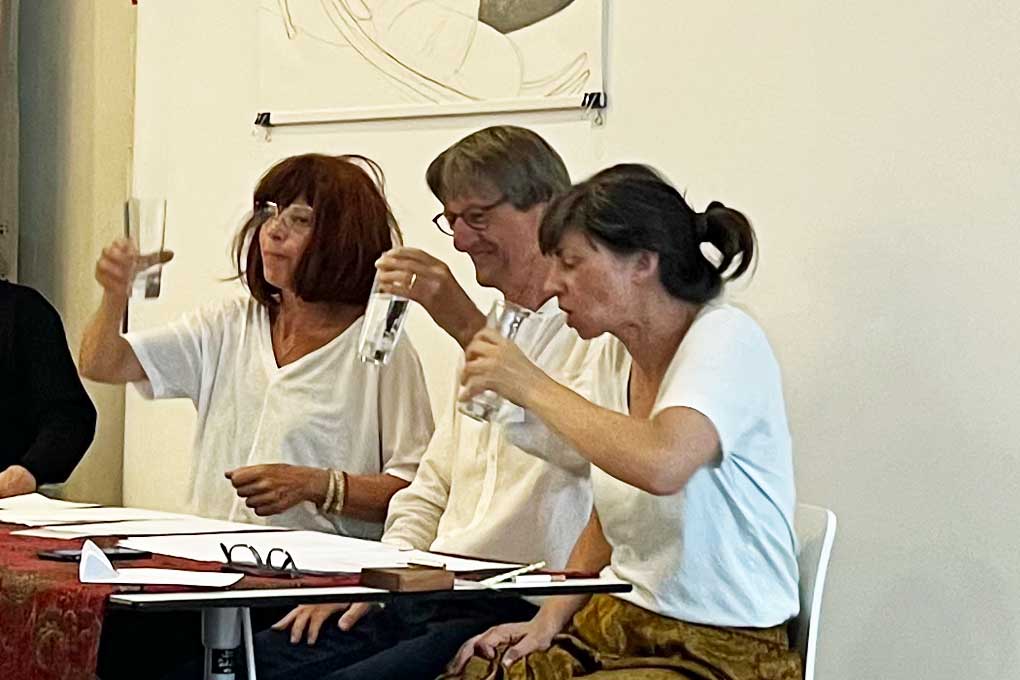 Unten durch: Szenische Lesung mit Anja Tobler, Diana Dengler, Bernhard Brack