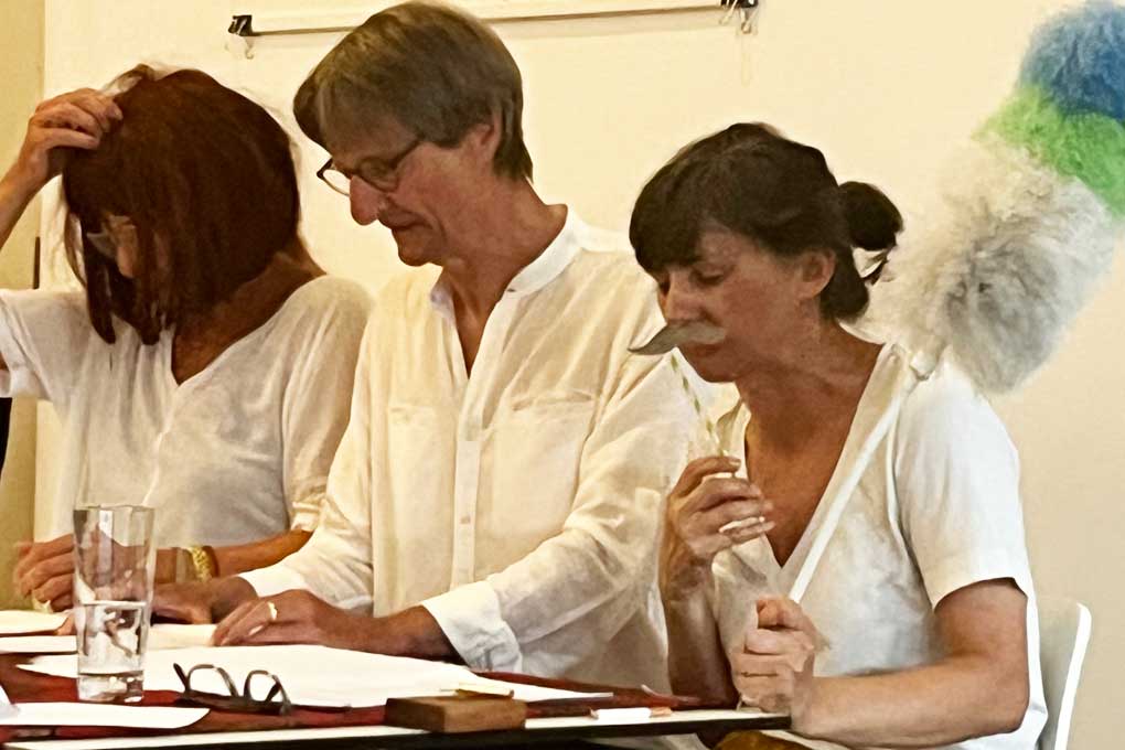 Unten durch: Szenische Lesung mit Anja Tobler, Diana Dengler, Bernhard Brack